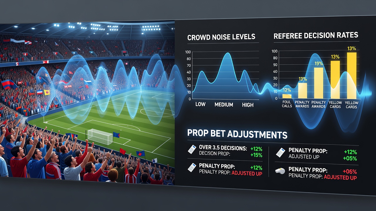 Datenanalyse von Lärmpegeln und Schiedsrichterkarten in einem Fußballstadion
